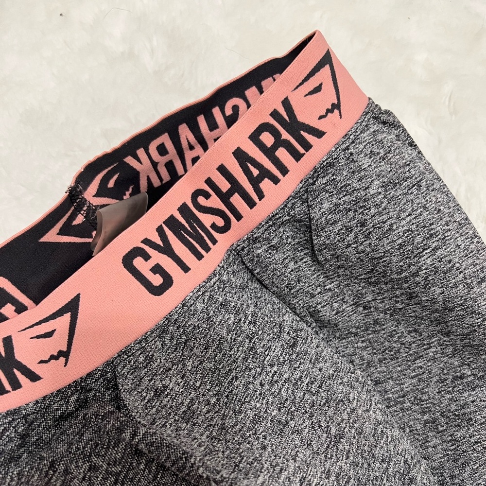 GymShark Flex Leggings Contoured 2 Tone Gray